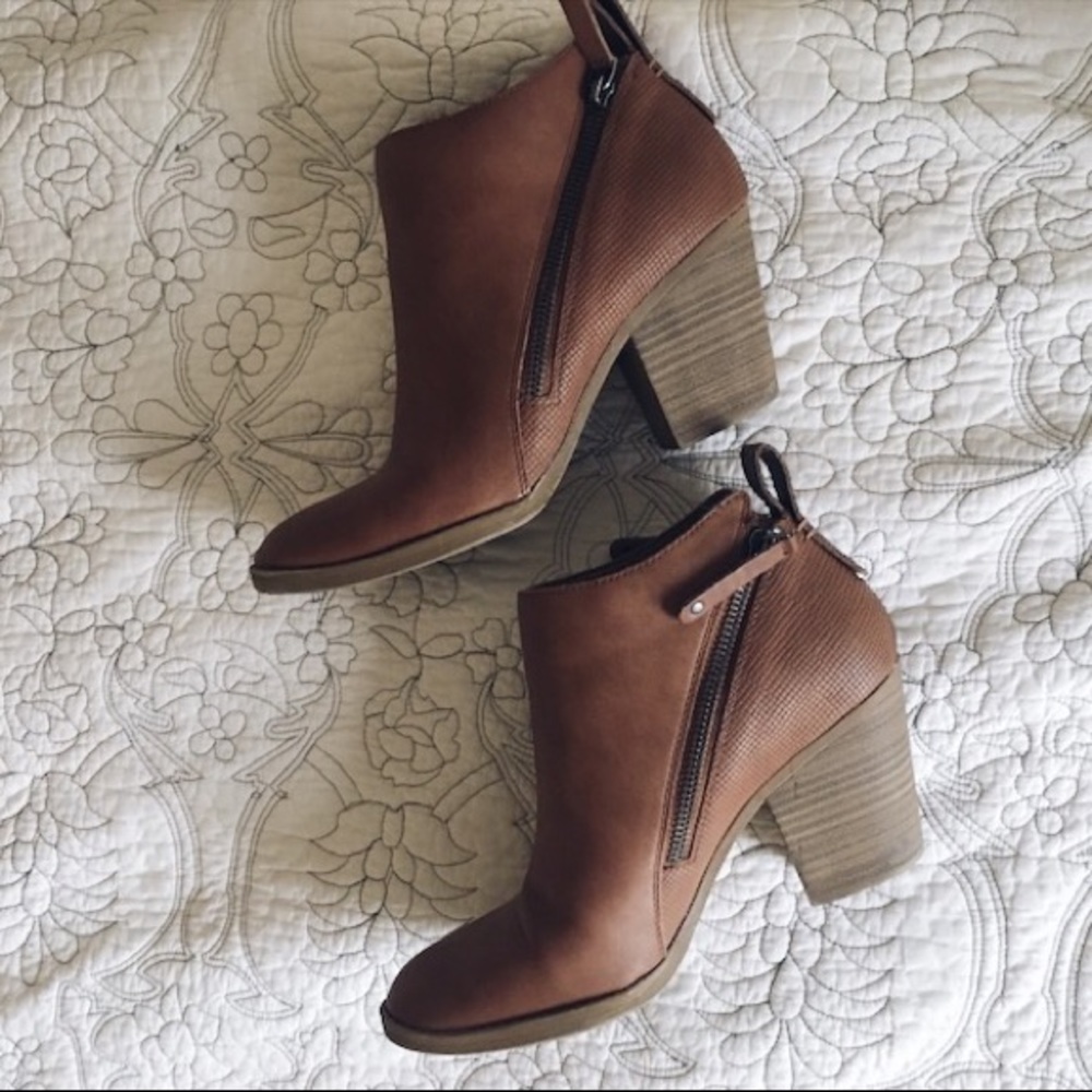 Dolce Vita for Target Zip Ankle Boots